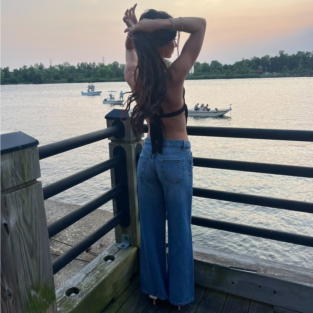 Garage Blue Flare Women's Jeans